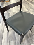 J.L. Moller 84 Dining Chair In Leather