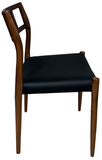 J.L. Moller 79 Dining Chair In Leather