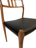 J.L. Moller 79 Dining Chair In Leather