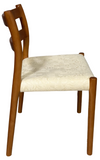 J.L. Moller 84 Dining Chair In Fabric