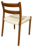 J.L. Moller 84 Dining Chair In Fabric