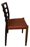 J.L. Moller 85 Dining Chair In Leather