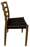 J.L. Moller 85 Dining Chair In Leather