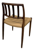 J.L. Moller 83 Dining Chair In Leather