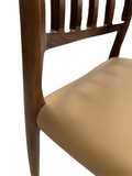 J.L. Moller 83 Dining Chair In Leather