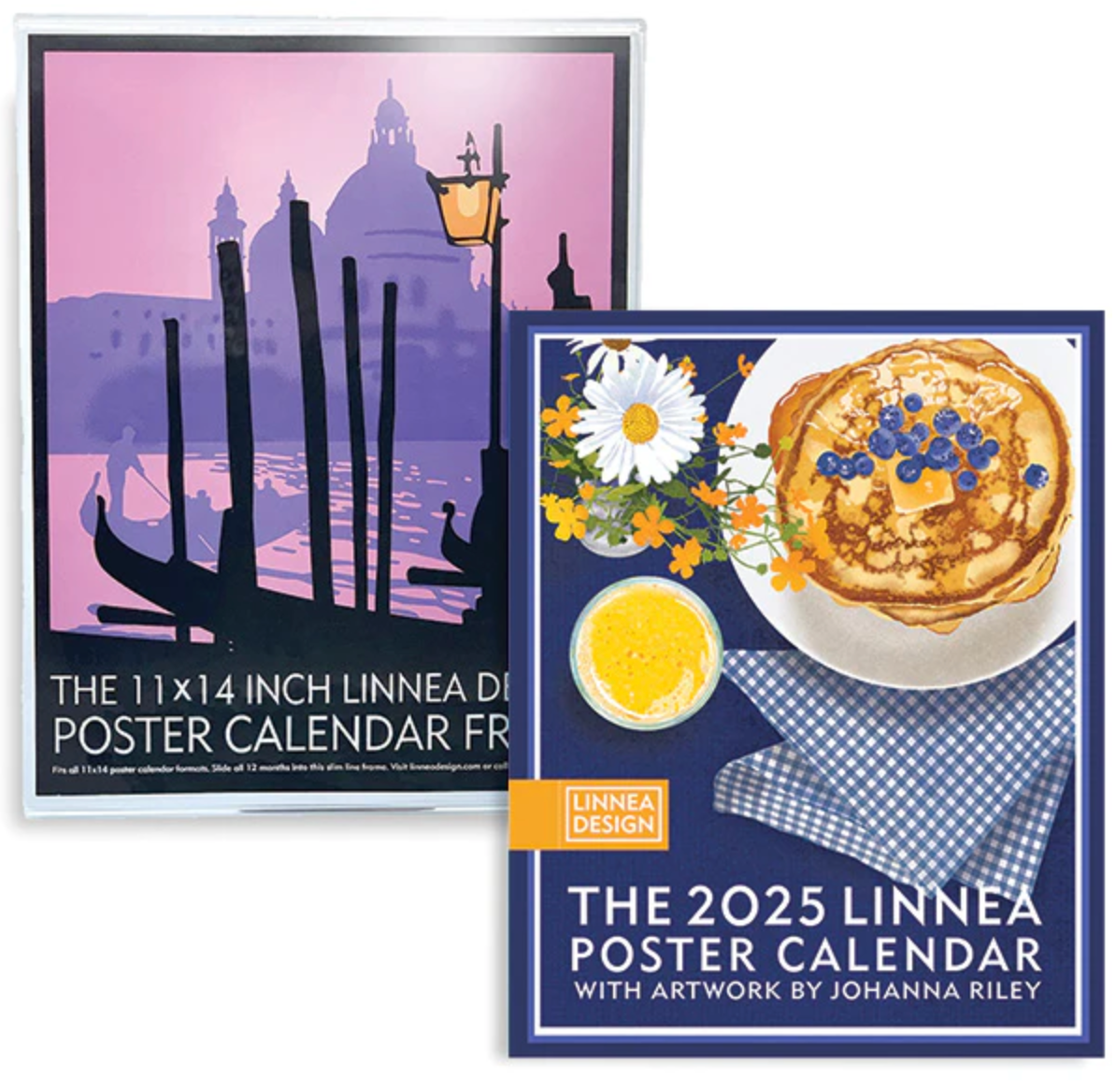 Package 2025 Linnea 11 x 14" Poster Calendar & 5 x 7" Desktop Calenda