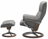 Ekornes Stressless Mayfair Medium Signature Recliner with Ottoman