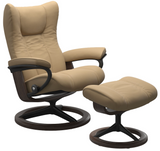 Ekornes Stressless Wing Large Signature Matte Black *Quick Ship*