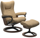 Ekornes Stressless Wing Large Signature Matte Black *Quick Ship*