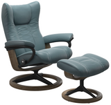 Ekornes Stressless Wing Large Signature Matte Black *Quick Ship*