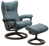 Ekornes Stressless Wing Large Signature Matte Black *Quick Ship*