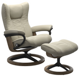 Ekornes Stressless Wing Large Signature Matte Black *Quick Ship*