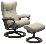 Ekornes Stressless Wing Large Signature Matte Black *Quick Ship*