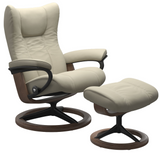 Ekornes Stressless Wing Large Signature Matte Black *Quick Ship*