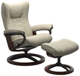 Ekornes Stressless Wing Large Signature Matte Black *Quick Ship*