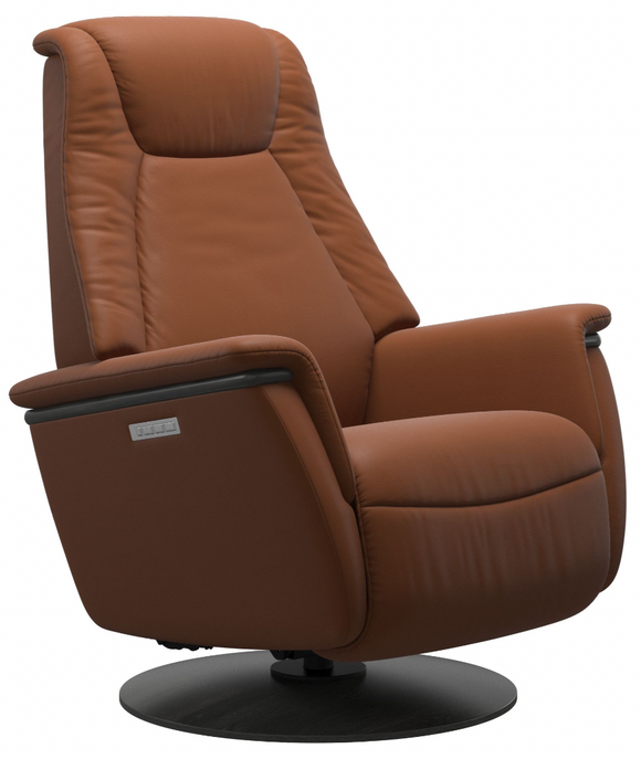 Ekornes Stressless Max Large Power Wood Recliner *Quick Ship*