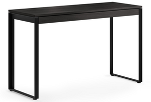 The BDI Linea 6222 Console Desk features a slim yet functional design that can be used in an entryway, as a compact workspace, or neatly placed behind a sofa. This modern console desk is perfectly sized for a laptop computer or wherever a slim footprint is required. Features include a generously sized keyboard and storage drawer with flip-down front, wire management straps, and cable routing channel.